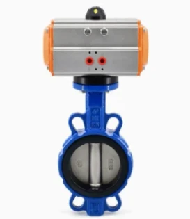 Stainless Steel Pneumatic Actuator Wafer Butterfly Valve